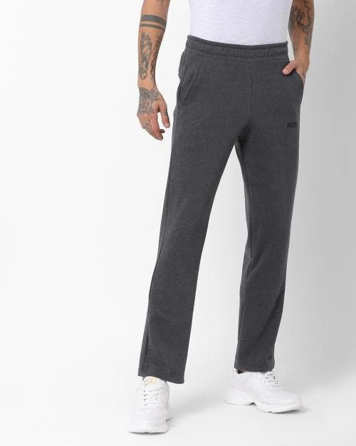 Logo Regular Fit Men Knitted Sweat Pants