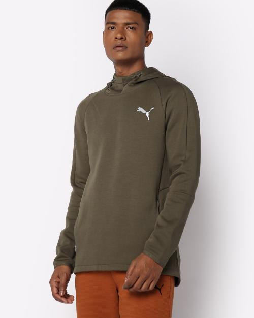 Evostripe Hoodie with Raglan Sleeves