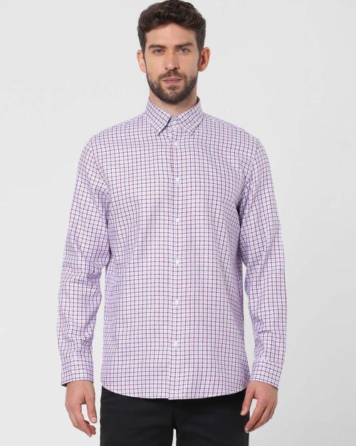 Checked Cotton Shirt