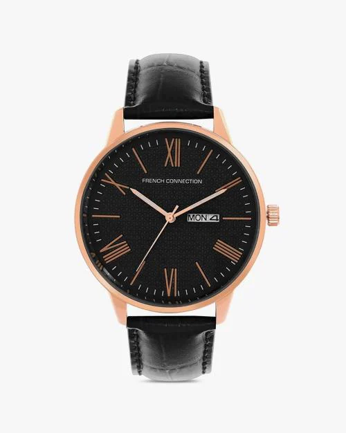 Men Black Dial Analogue Watch - FCL25-B