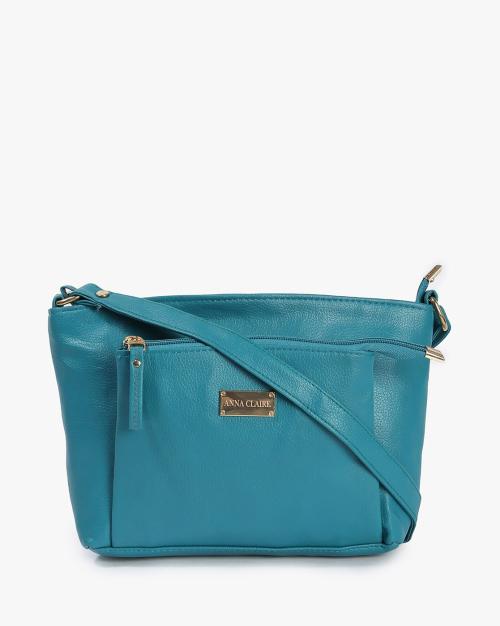 Sling Bag with Metal Logo