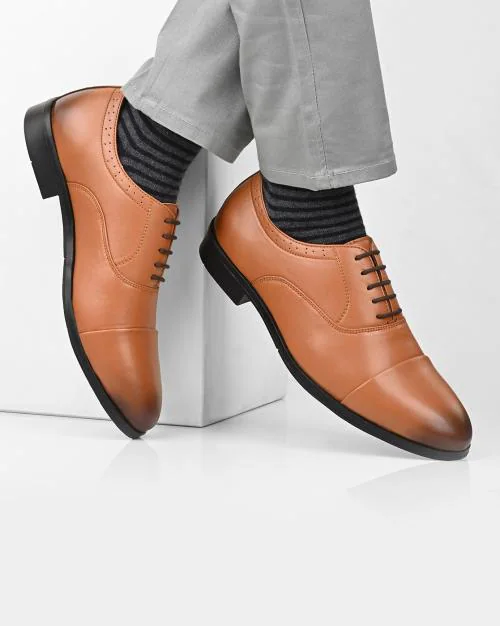 dressports luxe cap toe oxford