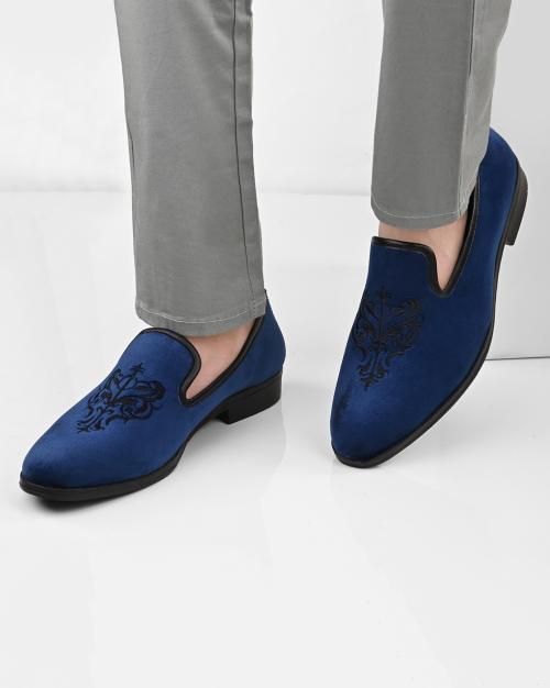 Buy Formal Loafers with Embroidery Online at Best Prices in India