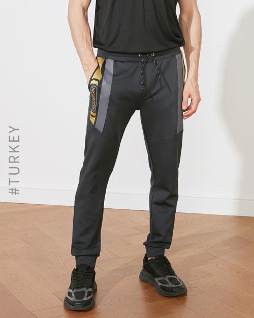 Mid-Rise Joggers with Drawstring Waistband