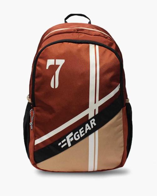 Water-Resistant Backpack with Side Mesh Pockets