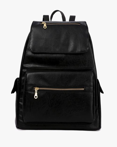 Textured Backpack with Adjustable Shoulder Straps