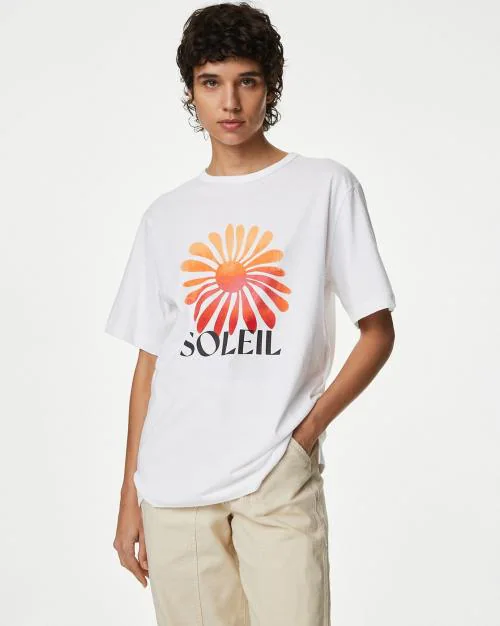 Printed Oversized T-Shirt