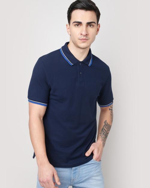 Polo T-shirt with Side Vents