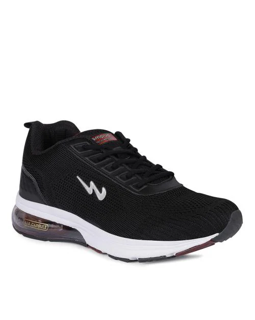 Lace-Up Sports Shoes with Branding