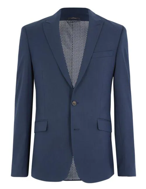 Full Sleeves Notched Lapel Blazer