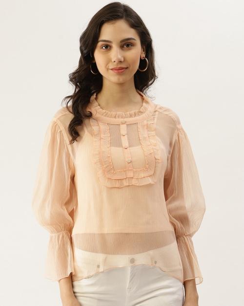 Buy Loose Fit Full Sleeves Top Online at Best Prices in India JioMart.