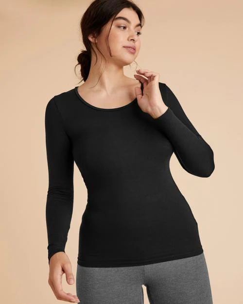 Pack of 2 Heatgen Thermal Long Sleeve Tops