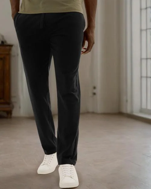 Men Cotton Rich Straight Leg Joggers
