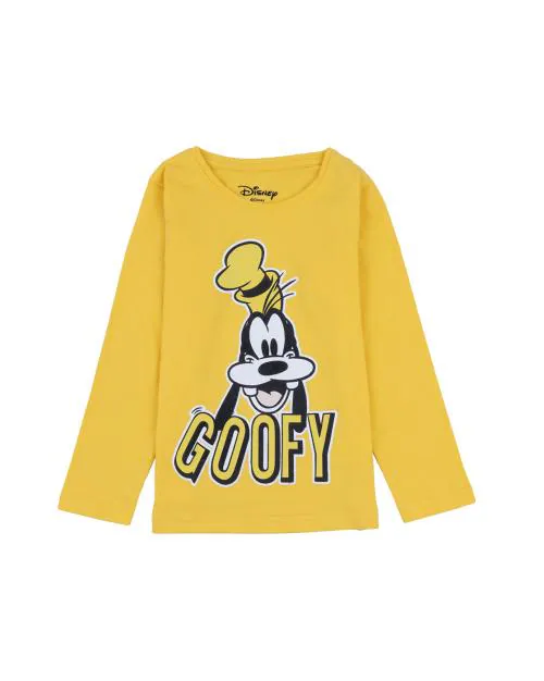 Goofy Print Crew-Nect T-shirt