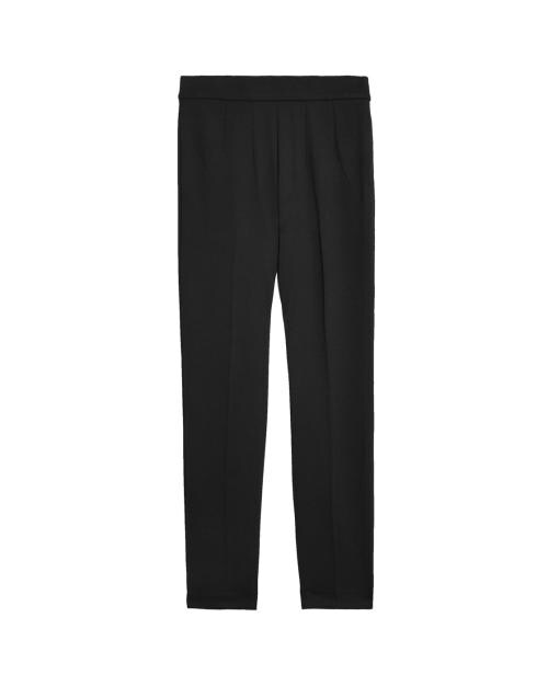 Jersey Slim Fit Ankle Grazer Trousers 