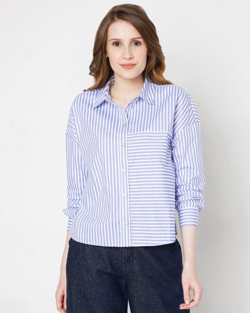 Striped Full Sleeves Shirt