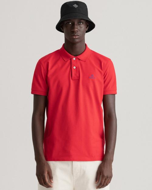 Solid Collar-Neck T-shirt