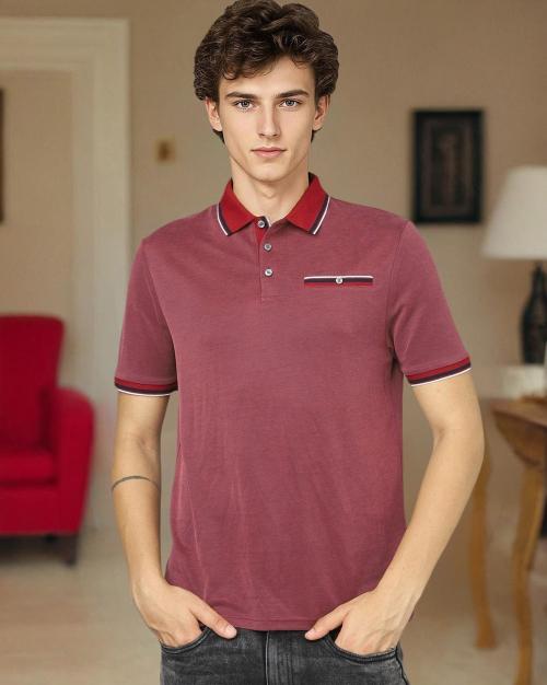Regular Fit Modal Rich Soft Touch Polo T-Shirt