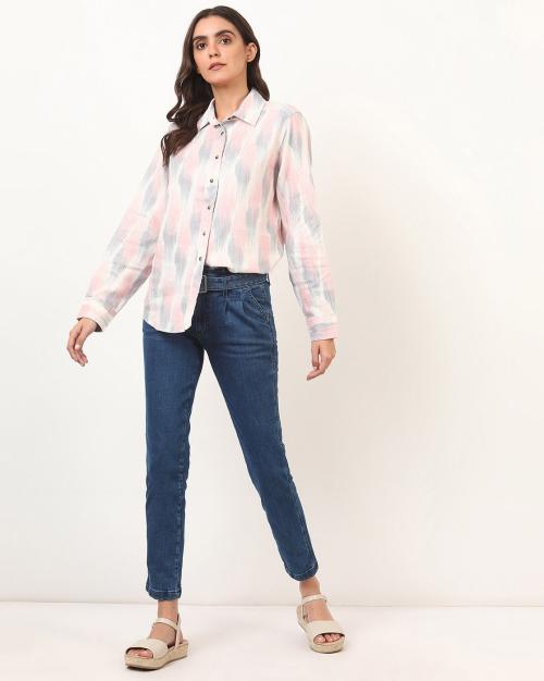 Textured Full-Sleeves Shirt