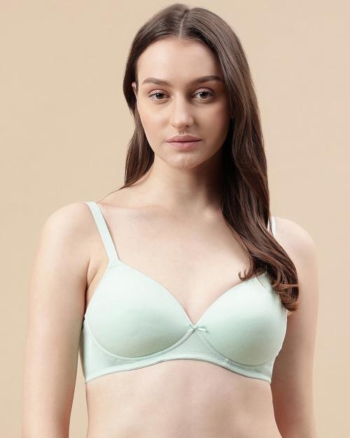 Non-Wired Cotton T-Shirt Bra