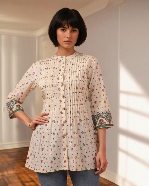 Printed A-line Tunic