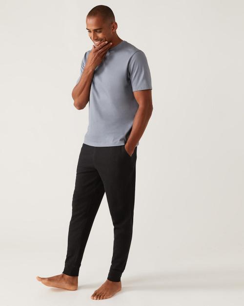 Cotton Rich Waffle Loungewear Bottoms