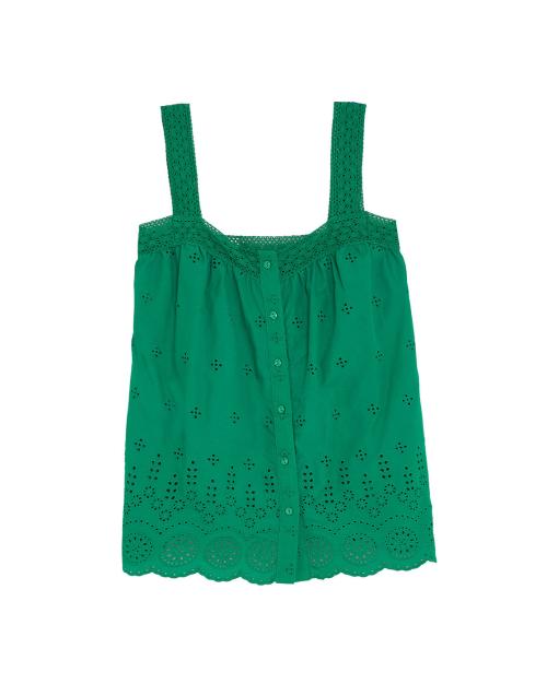 Square-Neck Tank Top