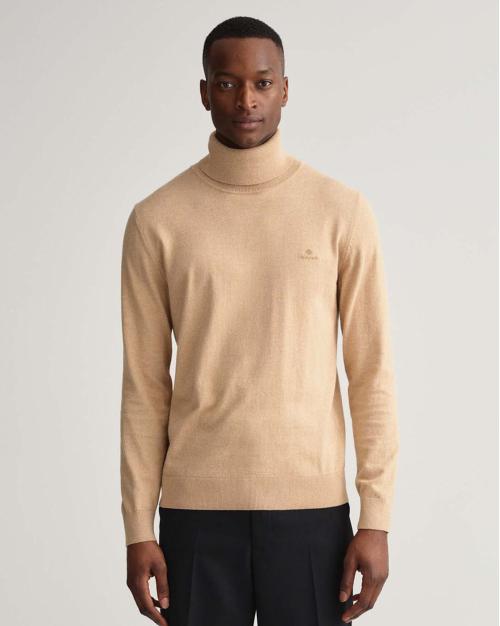 Textured Turtle Neck Pullover