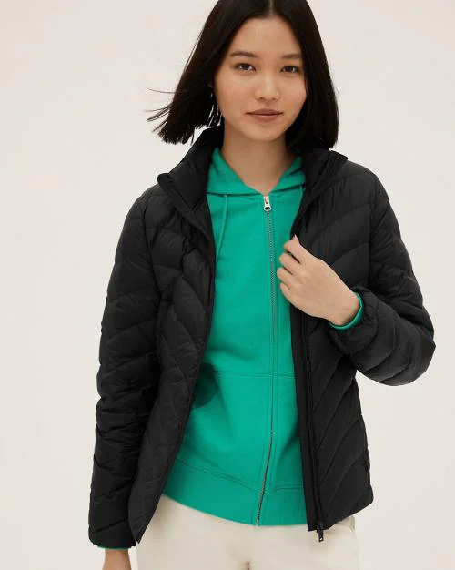 Women Relaxed Fit Puffer Jacket