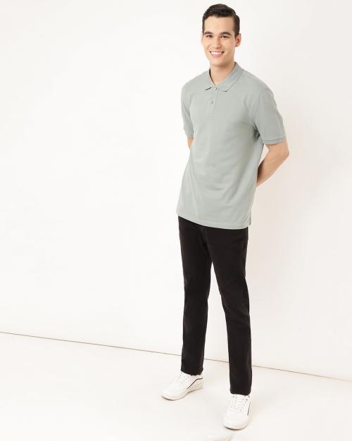 Regular Fit Short-Sleeves Polo T-Shirt