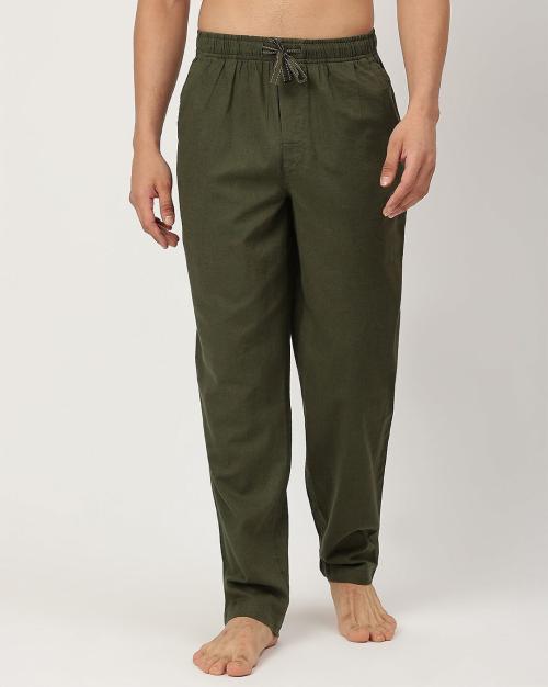 Drawstring Waist Cotton Pyjamas