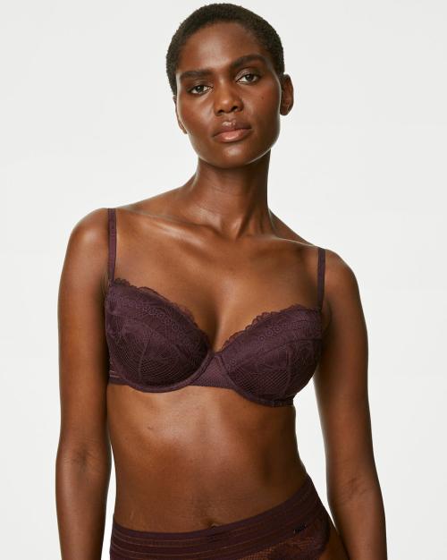 Marseilles Lace Wired Balcony Bra A-E