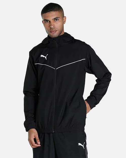 Puma teamRISE All-Weather Men's Black Football Jacket