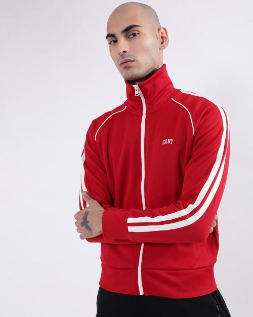 Full-Sleeve Zip-Front Sweatshirt