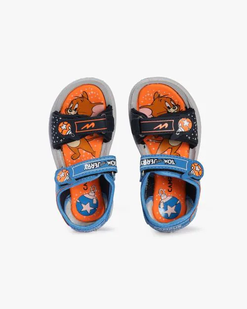 Boys Tom & Jerry Print Sandals