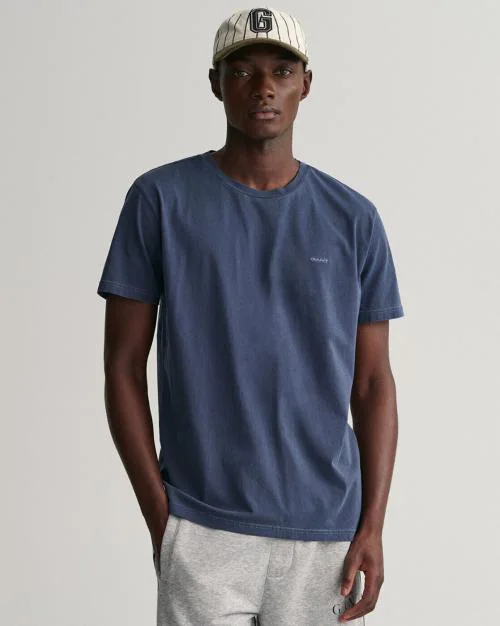 Regular Fit Crew-Neck T-Shirt with Short Sleeves