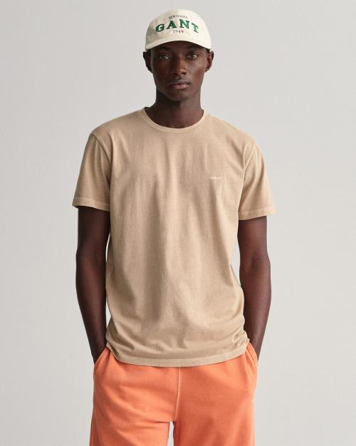 Regular Fit Crew-Neck T-Shirt with Short Sleeves