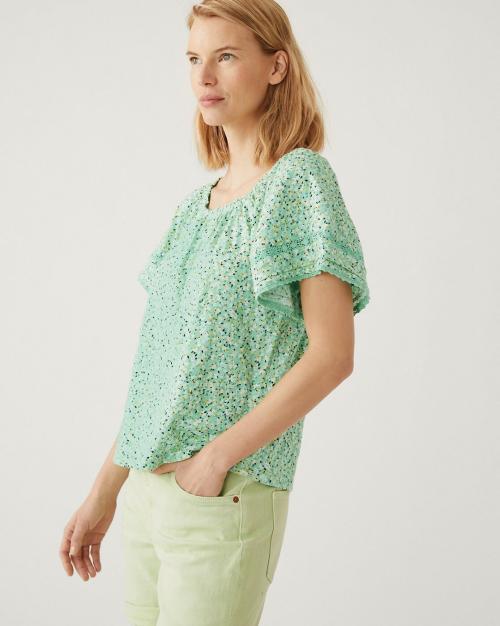 Pure Cotton Floral Top