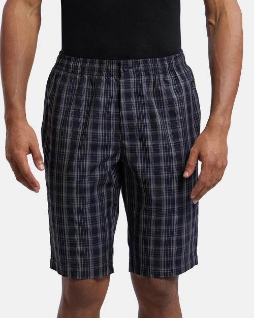 9005 Super Combed Mercerized Cotton Regular Fit Bermuda with Side Pockets