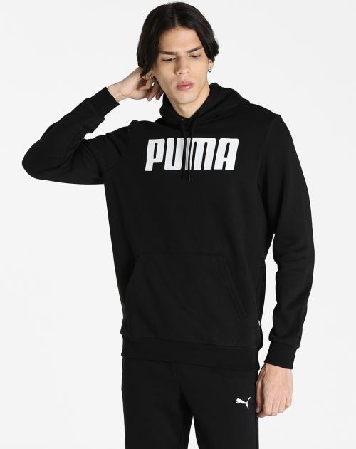 Men Regular Fit Hooded Sweatshirt