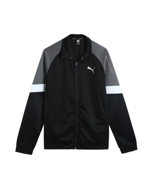 Colourblock Zip-Front Jacket