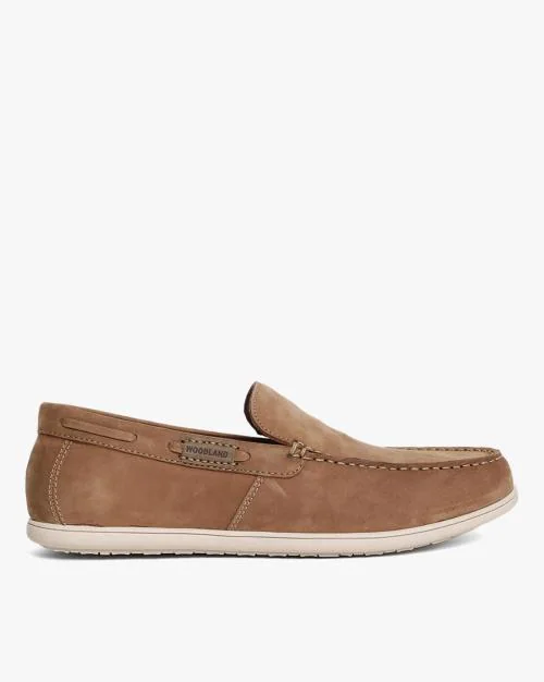 Round-Toe Slip-On Shoes
