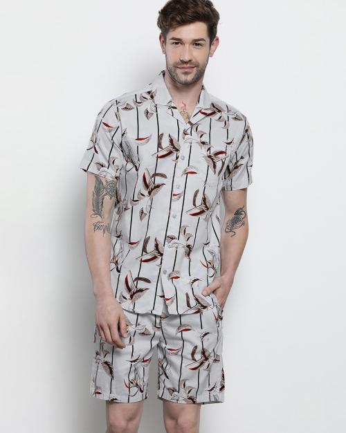Printed Loungewear Set