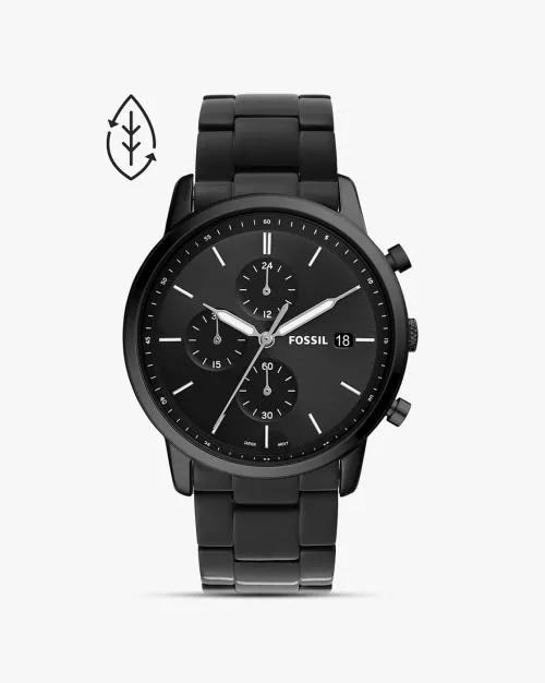 Foss men wrist watches, black, os