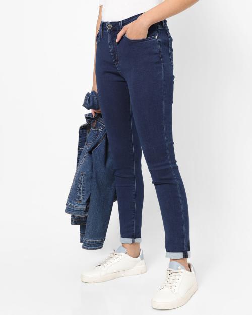 Mid-Rise Skinny Alexa Fit Jeans