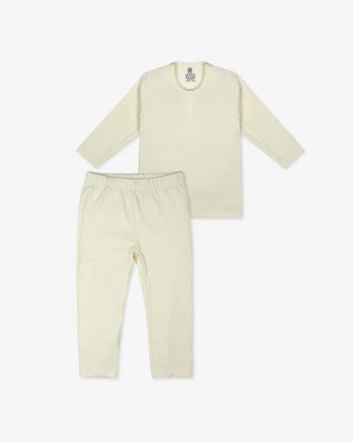 Slim Fit Lightweight Thermal Vest with Pants Set