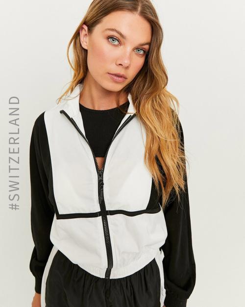 Buy Colourblock ZipFront Jacket Online at Best Prices in India JioMart.
