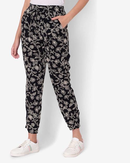 Printed Pants with Insert Pockets
