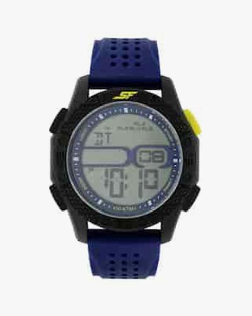 Men NL77057PP01 Digital Watch with Polyurethane Strap