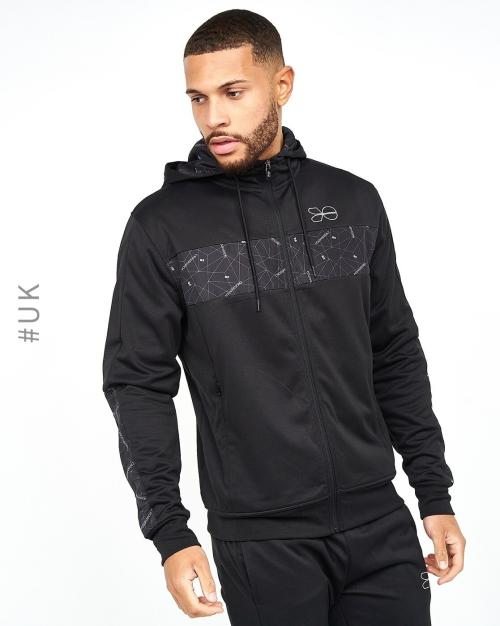 Zip-Front Hooded Jacket with Drawstring Fastening